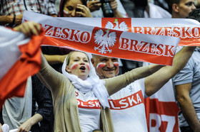 دیدار والیبال تیم‌های ملی ایران و لهستان